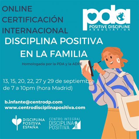 Online Taller De Certificación Disciplina Positiva En La Familia
