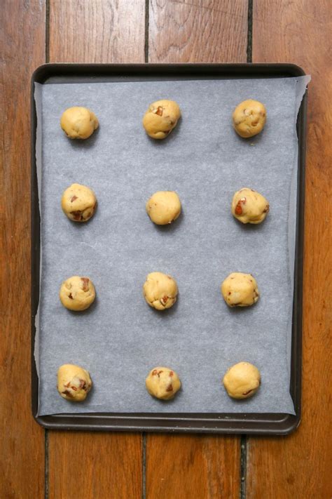 Cookies au caramel et noix de pécan aux jaunes doeufs