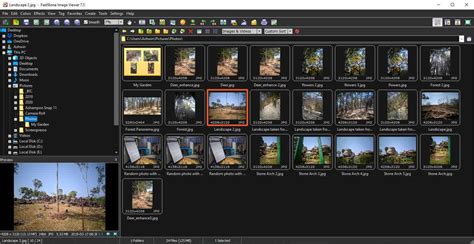 FastStone Image Viewer 7.5 adds support for audio playback and a dark ...