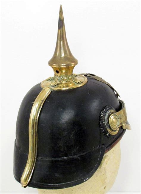 Rare Ww1 Imperial German Prussian Officers Spike Helmet