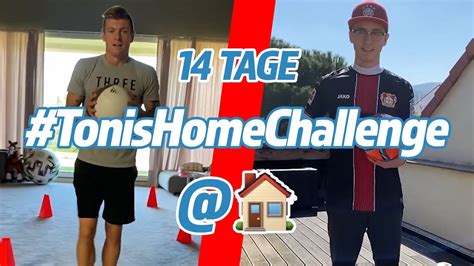 In „kollege hampelmann und die jubelheinis gehts u.a. TonisHomeChallenge - 14 ÜBUNGEN VON TONI KROOS FÜR ZU ...
