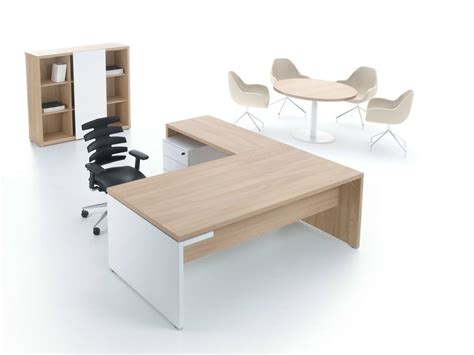 Mito L Shaped Executive Desk With Drawers By Mdd Design Simone Bernocchi