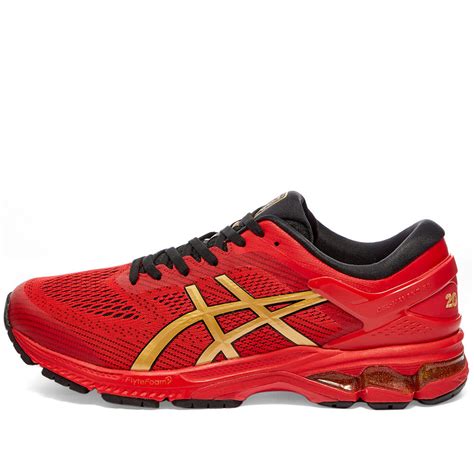 By solereview editors september 27, 2019. Asics Gel-Kayano 26 'Lucky' Classic Red & Pure Gold | END.