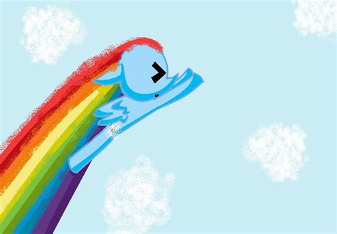 Rainbow dash is so upset that tank, her pet tortoise, has to hibernate for the winter that she. Filly RainbowDash Sonic Rainboom - Rainbow Dash Photo (34715012) - Fanpop