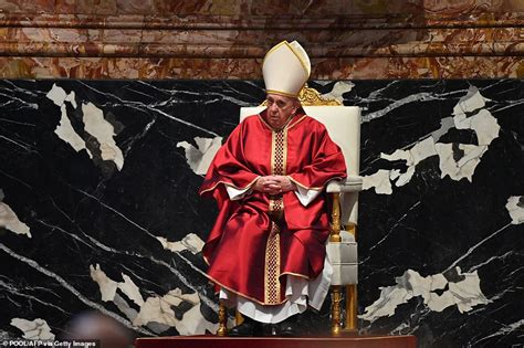 Pope Francis Leads Easter Prayers In The Vatican As World Celebrates