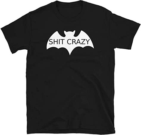 Batshit Crazy T Shirt Bat Crazy Halloween Shirt Funny Bat Tee T Shirt