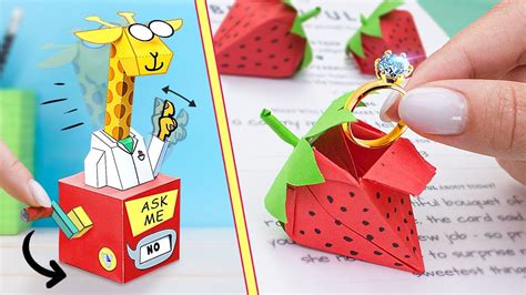 9 Adorable Paper Crafts Youtube
