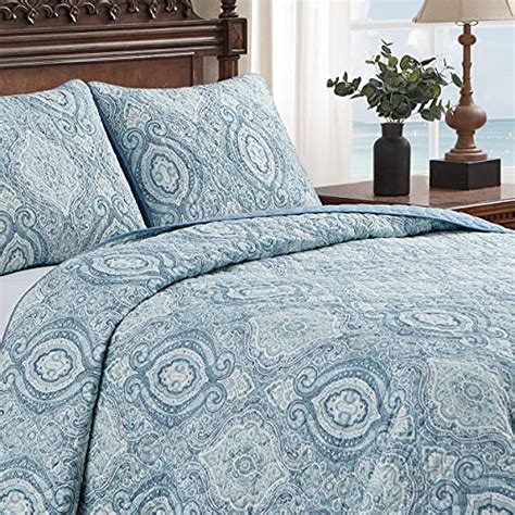 Tommy Bahama Home Turtle Cove Collection Quilt Set 100 Cotton