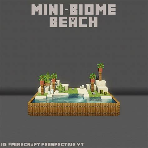 For many builders simplicity is key, but more complicated shapes, which are harder to get right, can. GOAT | MINECRAFT BUILDS on Instagram: "Some awesome mini ...