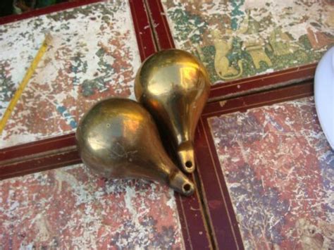 Vintage Clock Weight Just Pair Of Brass Weight For Dutch Wall Clock Antique Price Guide