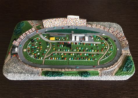 But it turns out that's not true at all. Just got this track replica of my home track Michigan, who ...