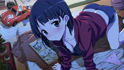 Lonely Night Sleep Dreamy Bedroom Bed Suguha Anime Anime Girl Dream Hd Wallpaper Peakpx