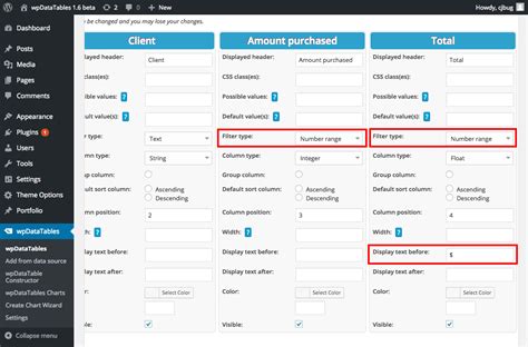 Creating Wpdatatables From Excel Wpdatatables Tables And Charts