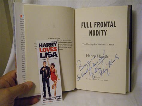 Full Frontal Nudity The Making Of An Accidental Actor By Hamlin Harry