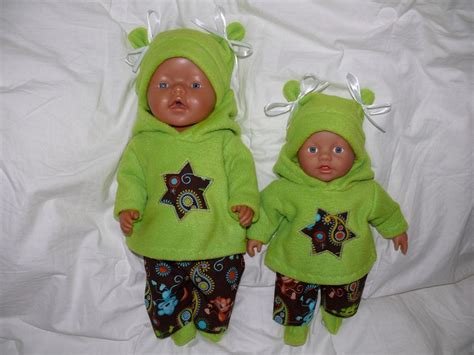 Schnittmuster puppenkleidung 32 cm kostenlos : Puppenkleidung Set für Baby Puppen 43 o. 32 cm selbstgenä ...
