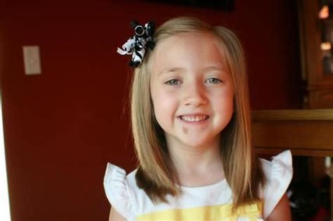 This is an ideal hairstyle for those young girls who love to have their hair out but. Haircut For 5 Years Old Girl | Haircut Trends | Pinterest ...