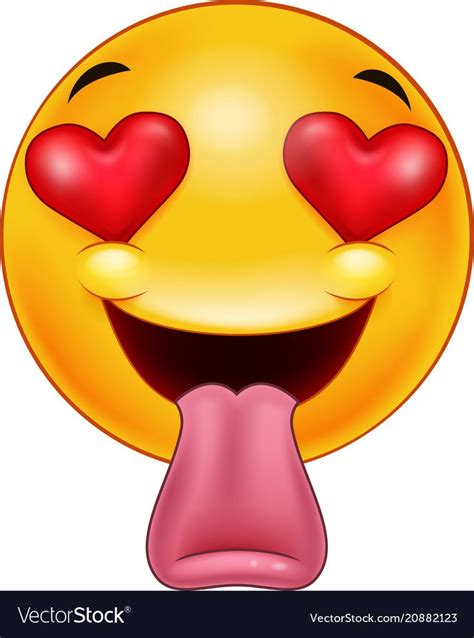 343smiley Emoticon Feeling In Love With Sticking Out A Tongue Download