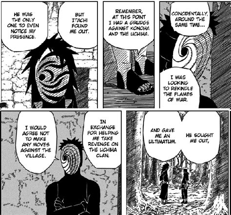 Naruto Why Did Tobi Wait Until Itachi Died Before He Revealed Himself