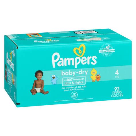 Pampers Baby Dry Diapers Size 4 Super Pack