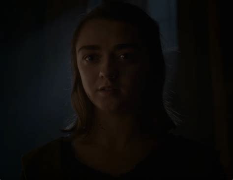 Game Of Thrones Season 6 Finale Arya Stark As T