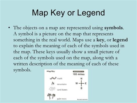 Detailed Map Map Key Legend Definition