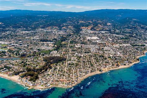 Santa Cruz California Aerial View Ccartoday Contra Costa