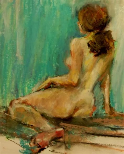 Connie Chadwell S Hackberry Street Studio Nude Study Original Oil