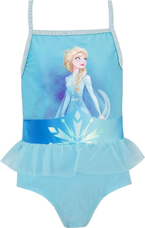 Disney Girls Frozen Swimsuit Clothing Shoes And Jewelry
