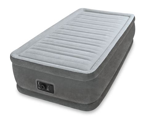 Twin Size Air Bed Mattress 18 With Built In Electric Pump Raised Aerobed Guests Ebay