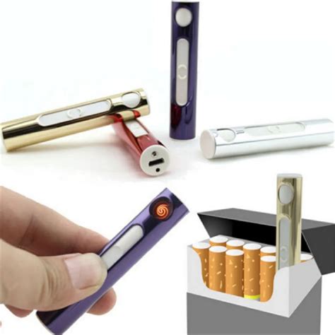Usb Lighter Electronic Rechargeable Tobacco Cigarette Lighter Flameless