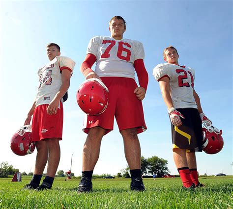 Player overview & base stats. Ballard, led by, from left, Marcus Johnson, Alex ...