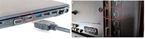 Turn on your tv and laptop and then connect them using a vga cable as well as a 3.5mm audio cable. How to Connect Laptop to TV with HDMI [with Pictures ...