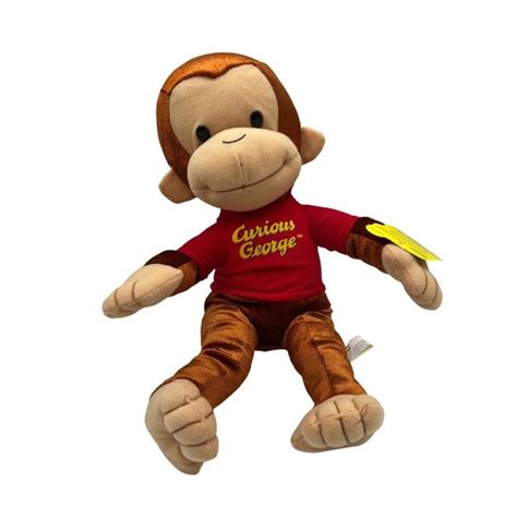 Kellytoy Toys New Kellytoy Curious George Plush Stuffed Monkey 6