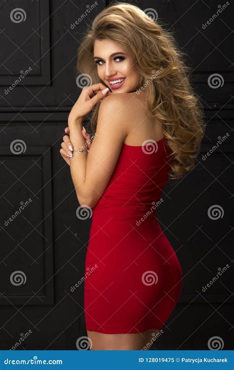 Sensual Blonde Woman Stock Image Image Of Blonde Hair 128019475
