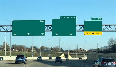 Exit Highway Road Signs