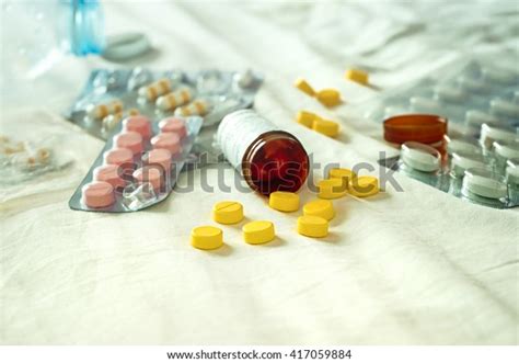 Medicine Pills Health Care When Sick Stock Photo 417059884 Shutterstock