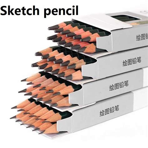 Sketch Pen 12pcs Standard Pencils 5h4h3h2hhhbb2b3b4b5b6b7b