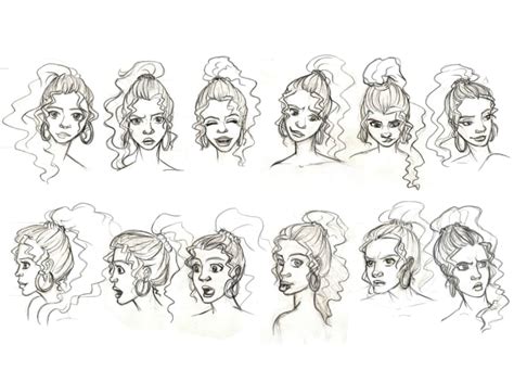Design your character and draw its face expressions by ...