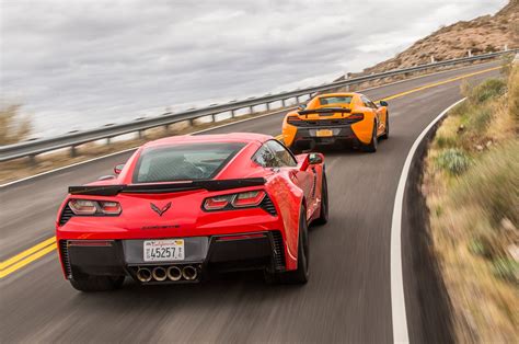 Balance Of Power Chevrolet Corvette Z06 And Mclaren 650s Spider