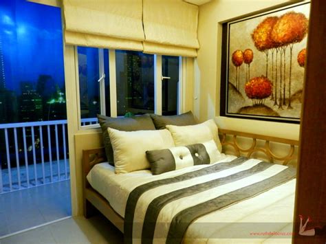 Interior Design 1 Bedroom Condo Bedroom Functional Niches Decorative