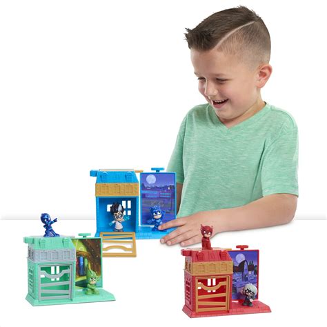 Pj Masks Nighttime Micros Trap And Escape Playset Best Toys Nappa Awards