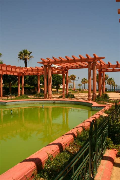 Jardin Arabe Avec La Fontaine Image Stock Image Du Destination Arabe