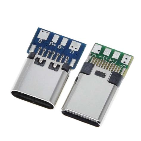 Adaptadores Usb Tipo C Hembra Y Macho Con Pcb Unit Electronics