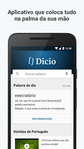 Baixar Dicionário De Português Dicio Online E Offline Aplicativo Para