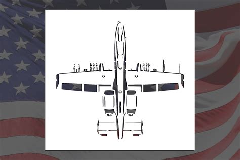 Air Force A10 Warthog Reusable Stencil Many Sizes In 2023