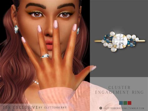 The Sims Resource Cluster Engagement Ring