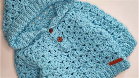 Crochet 67 How To Crochet A Baby Pullover Hoodie Part 2 Youtube