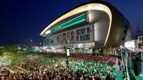 Get tickets to Milwaukee Bucks watch party at for finals Game 1 and 2