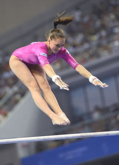 Romanian Gymnast Larisa Andreea Iordache Performs Editorial Stock Photo