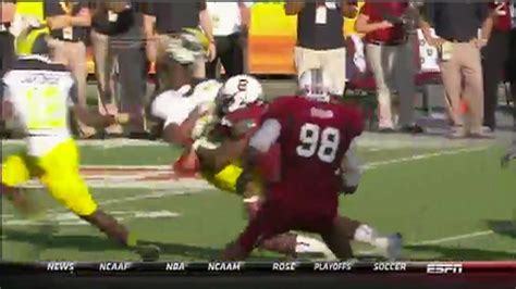 Added south carolina defensive coordinator lorenzo ward, that's the hardest hit i've ever seen in my coaching career. Check out this MONSTER hit by South Carolina's Jadeveon Clowney on Michigan running back Vincent ...
